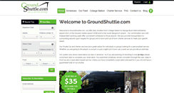 Desktop Screenshot of groundshuttle.com